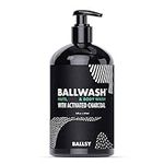 Ballsy Men's Activated Charcoal Ball and Body Wash, Ballwash Hygiene Wash, 16oz