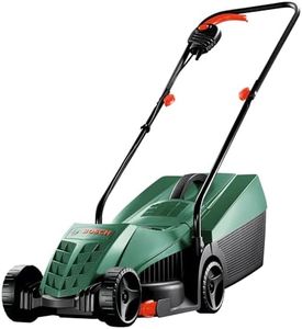 Bosch Corded Lawnmower EasyRotak 32-220 (1200 W Motor Power, Cutting Width: 32 cm, 31-Litre Grass Box, Extra 32cm Sharp Blade, Suitable for Quick and Easy Mowing with Tidy Edges) - Amazon Exclusive