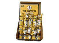 PUFF SMART Mr Hookah Coconut Charcoal Magic Coal for Hookah Sheesha Pack of 10 Rolls (Grey, Yellow, 1 Box)