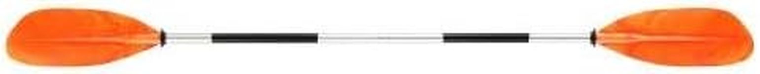 H2o Kayaks Childs Flame Asymmetrical Kayak Paddle 190 cm Orange Swirl (2 part)