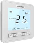 Heatmiser NeoAir V3 Wireless Smart Thermostat White Works with the NeoHub Gen 2 Giving you Interface with Apple Home kit Alexa and Google Home Giving Smart Home Controls.