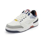 Red Tape Casual Lifestyle Shoes For Men | Soft Cushioned Insole, Slip-Resistance, Dynamic Feet Support, Arch Support & Shock Absorption White/Navy,9