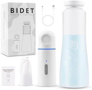 Portable Bidet for Travel, Rechargeable Electric Handheld Bidet Sprayer for Personal Hygiene and Postpartum Cleaning, 2 Modes | 350 ml