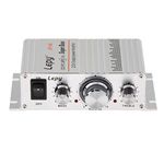 SECRET DESIRE Lepy Hifi Stereo Power Digital 2X15W 2 Channel Amplifier With 3.5Mm Audio Input For Iphone Computer Mp3 Silver