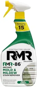 RMR-86 Instant Mold and Mildew Stain Remover Spray - Scrub Free Formula, 30 Fl Oz