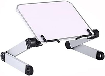 Pupitre pour Livre -Hauteur et angle réglables lutrin livre, support de lecture avec bras en aluminium et clips de reliure, porte livre cuisine pour Big Heavy HardCover et ordinateur portable