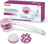 Beurer Rechargeable Cleansing Brush, for The Entire Body, Electric and Waterproof, FC55