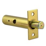 Yale P-M444-PB Door Security Bolt, Polished Brass Finish, Standard Security, Visi Packed, suitable for hinged and wooden doors