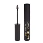 Elizabeth Mott Queen of the Fill Eyebrow Gel and Brow Filler with Brush to Fill In Sparse Eyebrows and Cover Gray Hairs - Cruelty-Free