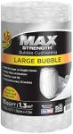 Duck Max Strength Bubble Cushioning Wrap for Moving & Shipping, 15 FT, Large Bubble Packing Wrap for Heavy Duty Protection Packaging Boxes, Clear Bubble Roll Moving Supplies, Perforated Every 12 IN