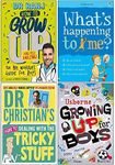How to Grow Up and Feel Amazing, What's Happening to Me Boy, Dr Christian's Guide to Dealing with the Tricky Stuff & Growing Up for Boys 4 Books Collection Set