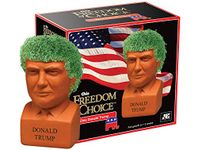 Chia Donald Trump Freedom of Choice Pottery Planter