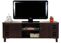 DeckUp Awana Engineered Wood TV Stand and Home Entertainment Unit (Dark Wenge, Matte Finish), 20 In, 47 In