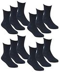12 Pairs Kids Bamboo Ankle Socks 42