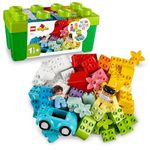 LEGO 10913 DUPLO Classic Brick Box Building Set with Storage,First Bricks Learning Toy for Toddlers (Multicolor,1.5 Year Old), 65 Pcs