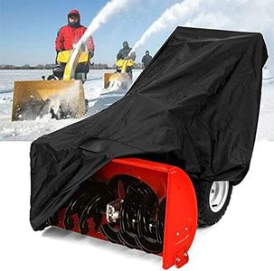 2win2buy Heavy Duty Snow Blower Cover, All Weather Premium Waterproof Dustproof Snow Thrower Cover Superior UV Protection Universal Fit with Storage Bag (50.39" L x 32.67" W x 40.15" H)