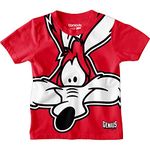BONKIDS Bugs Bunny Boys Tshirt(BON9661_Red_2-3Y)