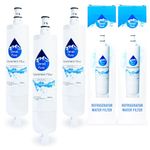 3-Pack Replacement for KitchenAid KSRA22CNSS00 Refrigerator Water Filter - Compatible with KitchenAid 4396508, 4396509, 4396510 Fridge Water Filter Cartridge