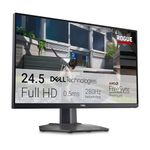 Dell G2524H 24.5 Inch Full HD (1920x1080) Gaming Monitor, 280Hz (OC), Fast IPS, 0.5ms, AMD FreeSync Premium, NVIDIA G-SYNC Compatible, 99% sRGB, 2x DisplayPort, HDMI, 3x USB, 3 Year Warranty , Black