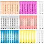 70 PCS Hair Perm Rods, Plastic Cold Wave Rods Small Perm Rods 7 Sizes Hair Curling Roller Rods for Women Girls Hairdressing Styling（7 Colors）