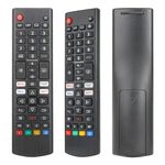 YiBiChin Universal TV Remote for LG Smart TV Remote Control Replacement | Compatible with All LG Remote Control for TV | with 4 Shortcut Keys | No Setup Required