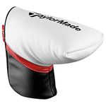 TaylorMade Golf Putter Cover,White/Black/Red