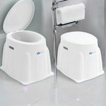 VEAYVA Portable Indian Toilet to Western Convertor | Toilet stool | Toilet Commode for patients | Indian Commode Stool | Portable Toilet Seat, Plastic