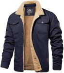 MAGCOMSEN Mens Winter Jackets Fleec