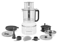 13-Cup Food Processor with Dicing Kit White