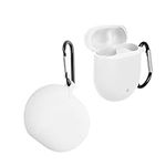 kwmobile Case Compatible with Google Pixel Buds 2 (2020) Case - Silicone Cover Holder for Earbuds - White