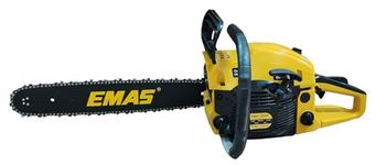 Saif Agro Emas Gold Powerful Gasoline Fuel 58CC | 18 INCH | 3.4HP |3000 ± 200 RPM |Petrol Operated Chainsaw With Automatic Oiler System