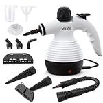 GLOIL Steamer Cleaning, Steam Cleaners for the home multi purpose with Safety Lock and 10 Accessory Kit to Remove Grime, Sofa,Bed bugs,Wallpaper,Car,Carpet,Bed bug and More-Steam Cleaner Handheld