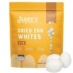 Judee’s Dried Egg White Protein Powder 2lb - Pasteurized, USDA Certified, 100% Non-GMO, Gluten-Free & Nut-Free - Just One Ingredient - Made in USA - Use in Baking - Make Whipped Egg Whites