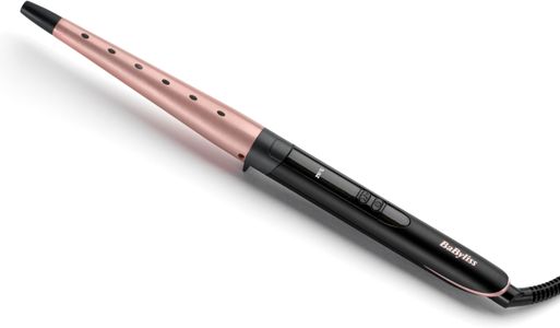 BaByliss Rose Quartz Conical Curling Wand – Hair Styling Tool