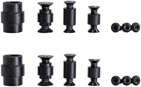 Compatible for Spyderco PM2 C81 Titanium Hardware Kit: 26-Piece Screw Set, Pivot, Tube & Stop Pin Replacement