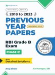 RBI Grade B Phase 1 Previous Year Question Papers Book (2018-2023) with Detailed Solutions by Anuj Jindal