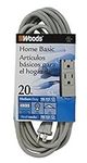 Woods 2867 3-Outlet Extension Cord 