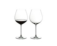 RIEDEL Veritas Pinot Noir Wine Glasses, 2 Count (Pack of 1), Clear