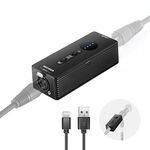 NEEWER Phantom Power Convertible 48V/12V Output, Up to 40h Working Time Portable Rechargeable Cordless Power Source with USB C Cable for Interview/Condenser Microphone, Outdoor Audio Interface, PP1