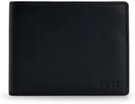 BOSS Mens Asolo Embossed-Logo Wallet in Grained Leather