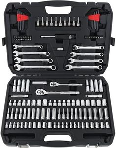 Amazon Basics Mechanics Socket Set, 145-Piece