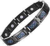 Feraco Mens Magnetic Bracelet Titan