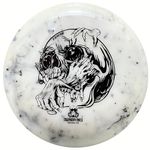 DOOMSDAY DISCS Famine Long Distance Driver | Excellent Flight for All Disc Golf Players | Glow-in-The-Dark Plastic