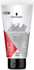 Schwarzkopf Live Colour Colour Boost Shampoo Silver, Colour Shampoo, 150ml