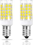 E14 European Base Bulb，Turkish Lamp Bulb Replace Dimmable,4W Equivalent 40W Incandescent Bulb, AC 110V-130V，Daylight White 6000K, 350LM,2-Pack…