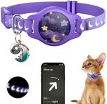 Cat Collar with Airtag Holder, Brea