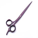 Dream Reach Professional Hair Cutting Scissors 6.5/6.0/5.5 inches Barber Cutting Styling Tool Hair Scissors Japan 440C Salon Hairdressing Shears with Detachable Finger Inserts (6.5 inches, Violet)