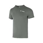 YONEX T-Shirt 2528 |Badminton|Tennis|Squash|Tru Dry |Quick Dry |Breathable |Fleecy (XX-Large, Gunmetal White)