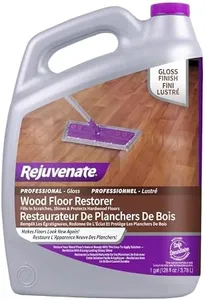 Rejuvenate Professional Wood Floor Restorer and Polish with Durable Finish Easy Mop On Application High Gloss Finish 128oz