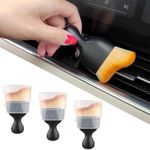 3 pcs Car Interior Dust Brushes,Sof